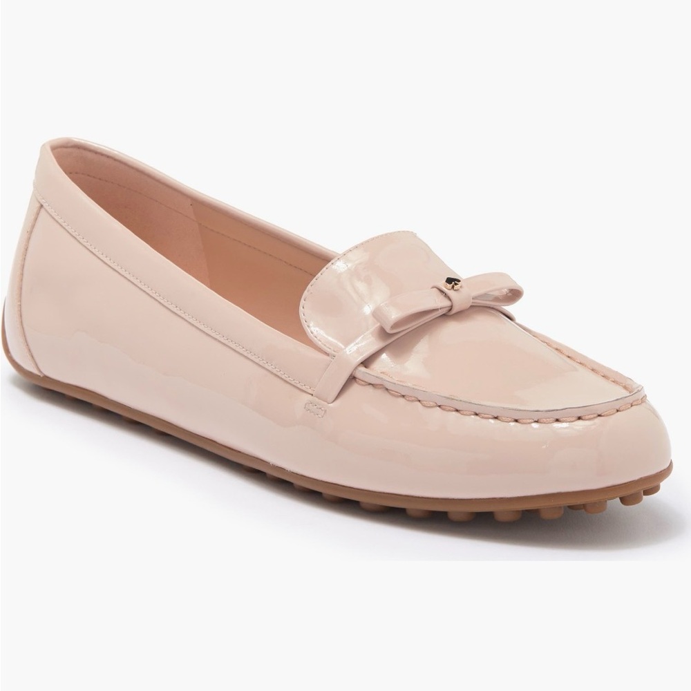 Kate Spade Blush Patent Loafers